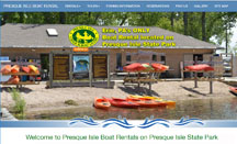 Presque Isle Boat Rental Web